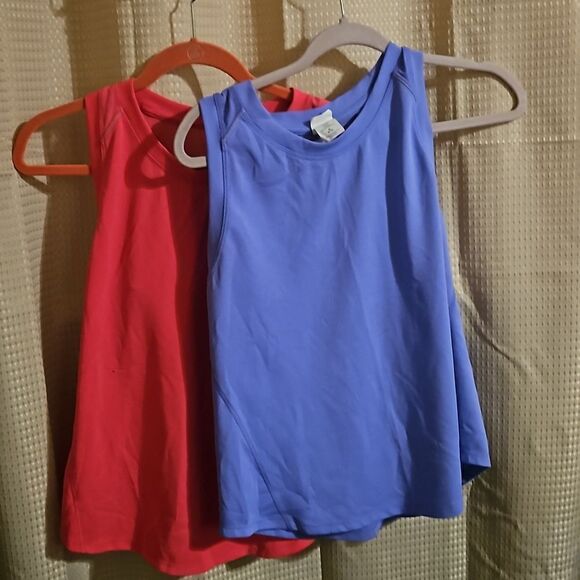 AVIA WOMAN 2 TANKS TOP PINK AND LIGHT PURPLE M - Picture 1 of 7